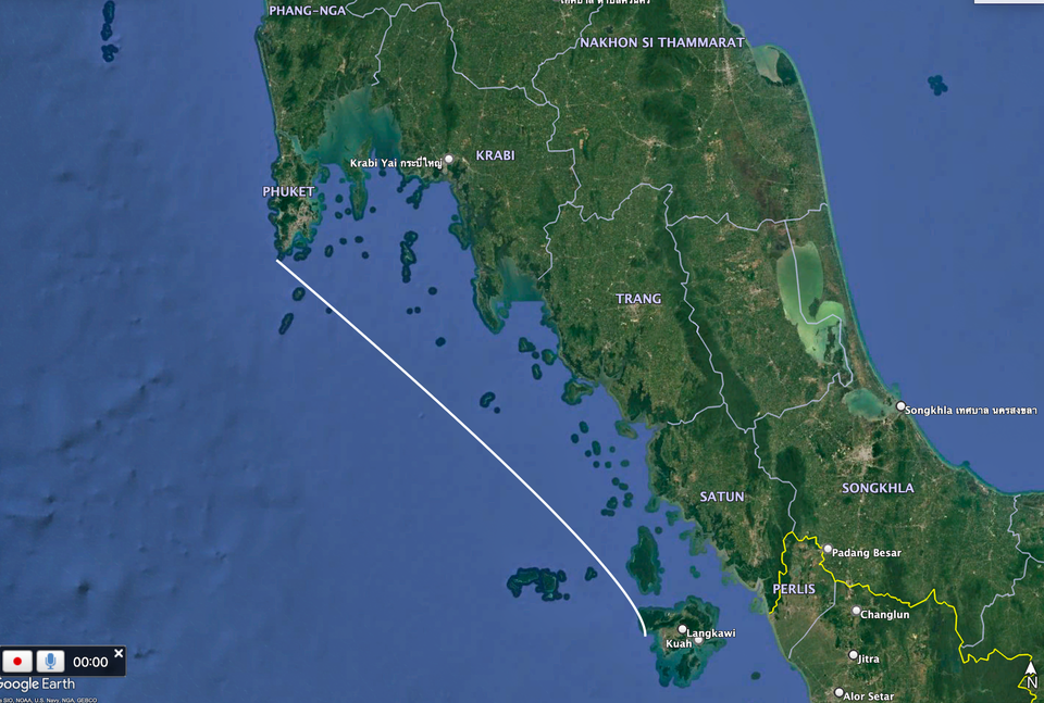 Langkawi nach Phuket